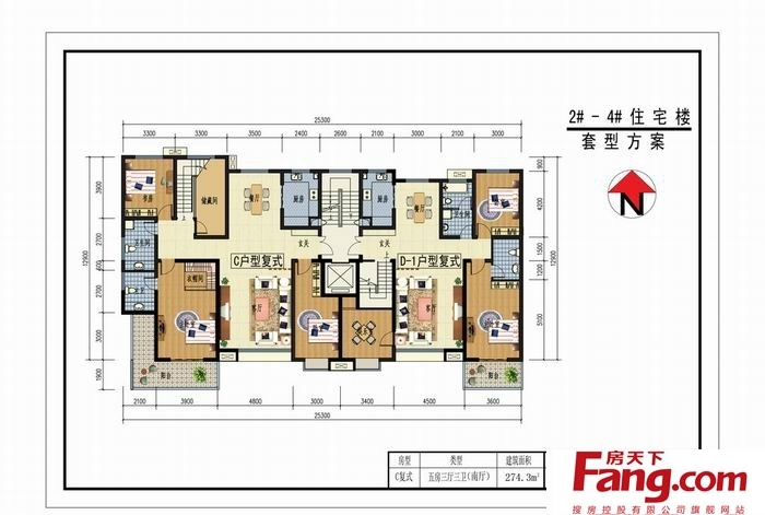 最新的跃层户型图集锦一览