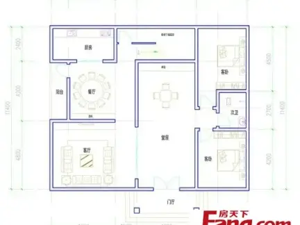 简约2层楼房设计图2021-房天下家居装修网