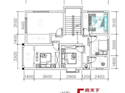 农村二层楼房简约设计图纸大全