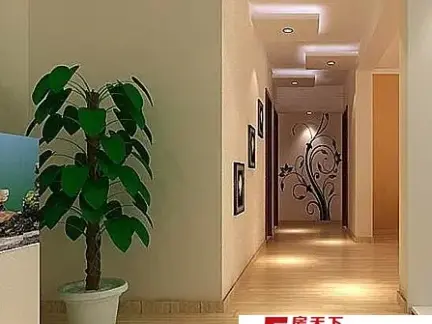 简约卧室走廊装饰装修效果图大全2011图片
