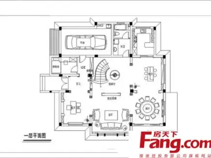2013年最原始的欧式别墅户型图大全