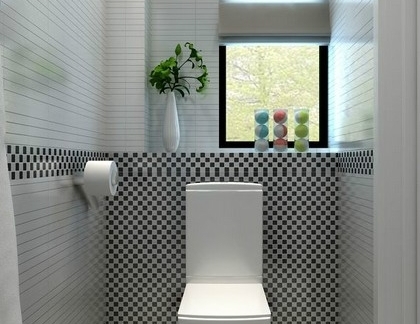 最新现代风格的卫生间墙砖贴图大全