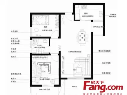 30平米小户型日式装修