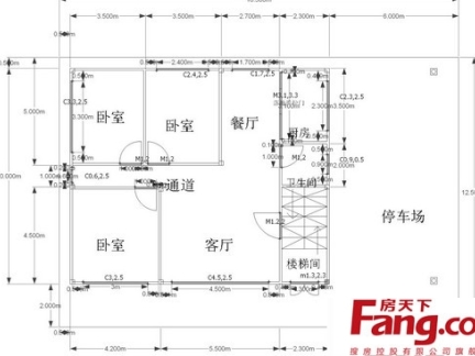 农村三层楼房设计图纸