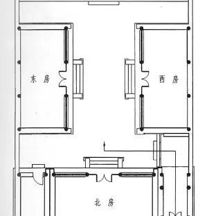 园林式农村四合院设计图