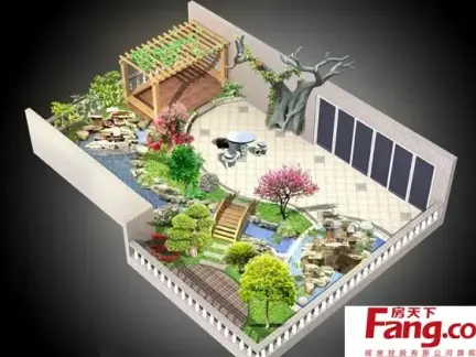 屋顶花园设计说明展示