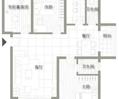 农村小户型房子设计-搜房网装修效果图