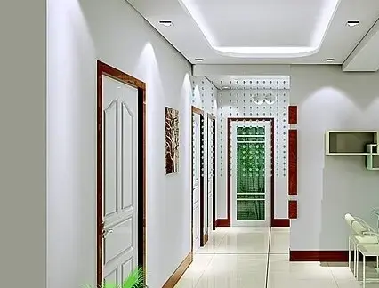 餐厅过道吊顶带过道餐厅吊顶图片2