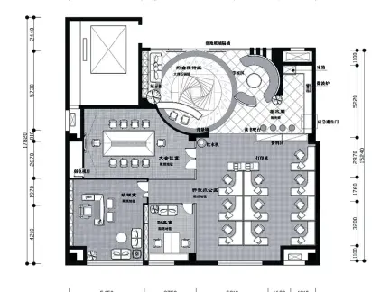 30平米小办公室设计