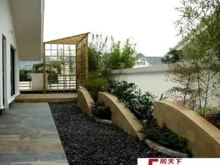 200平花园设计实景图,200平米花园设计实景 实景花园设计图