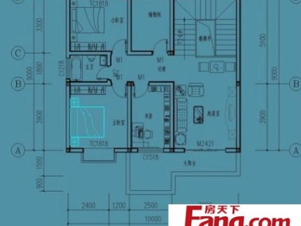 平农村平房室内设计平面图纸