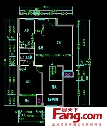 140平米的复式楼怎么装修?三室户型图
