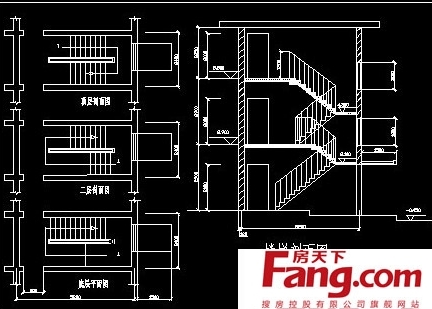 钢制楼梯分解设计图集