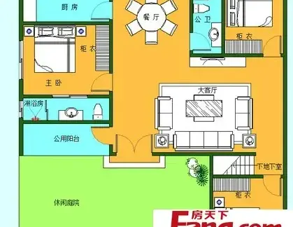 平房室内设计效果图片