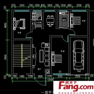 农村三层楼房平面户型设计图纸