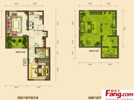 最新联排别墅户型图