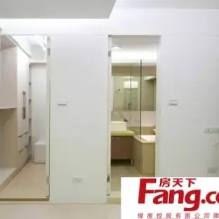 现代清新卫生间门效果图片大全