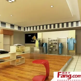 简约风格的店面吊顶装修效果图