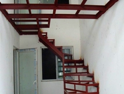 室内现代钢结构楼梯图集