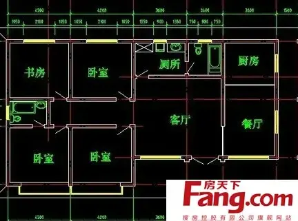 平农村大户型平房设计平面图