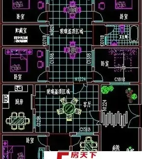 农村平房布局设计平面图