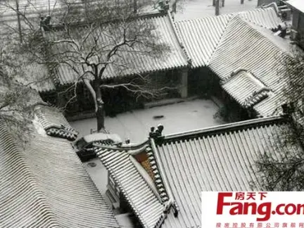 老北京古典美四合院图片