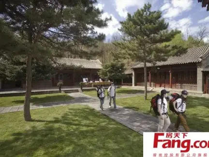 老北京四合院院落图片