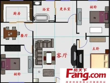 2019农村平房设计平面图-房天下装修效果图