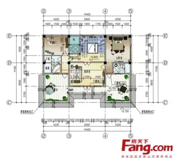2013农村三层大型别墅内部设计图