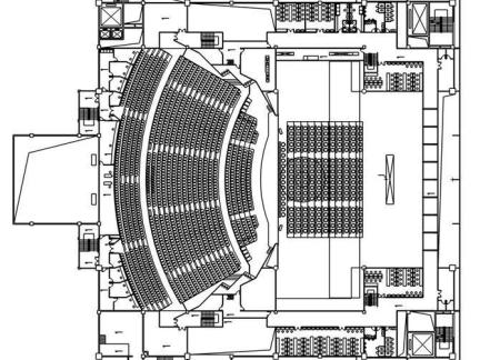 影剧院平面图