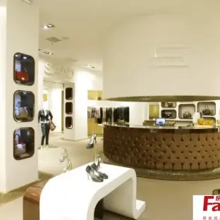 服装店吧台效果图