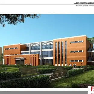 2014大学学校建筑设计效果图