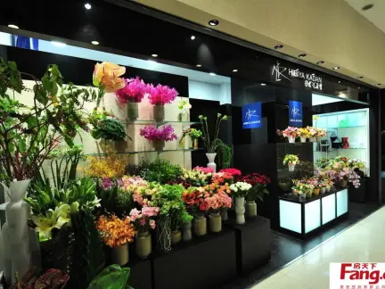 现代花店装修效果图