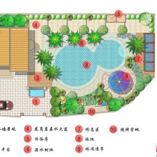 校园花坛设计平面图-搜房网装修效果图