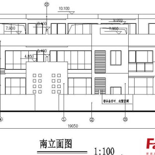 萨伏伊别墅平面图大全