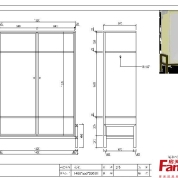双开衣柜设计图