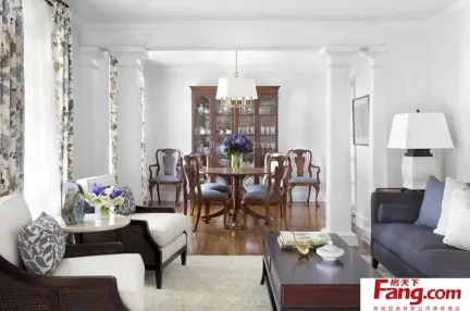 现代简约风格装修效果图 郑州90平米两房改三房案例