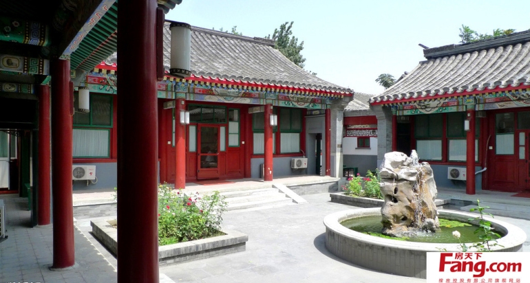 中式古典四合院别墅图片