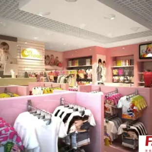 儿童服装店装修图