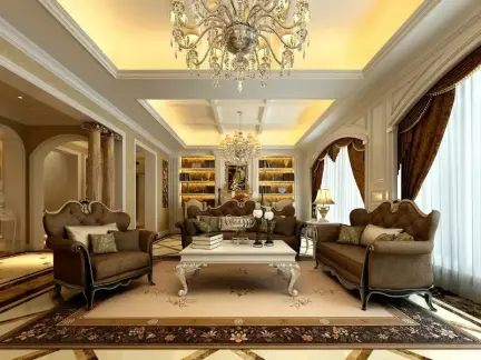 客厅吊顶效果图大全欣赏 432x324c.jpg