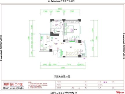 四居室平面设计图