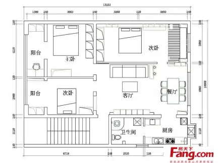 农村小户型房子设计-搜房网装修效果图