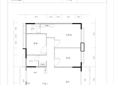 2018三室一厅室内平面图-房天下装修效果图