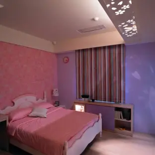 2014女生卧室设计效果图