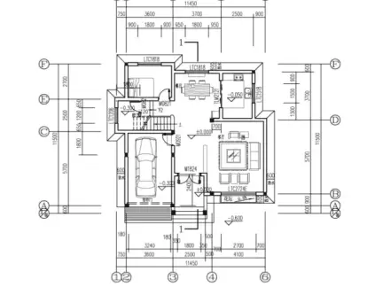 一层自建别墅图纸