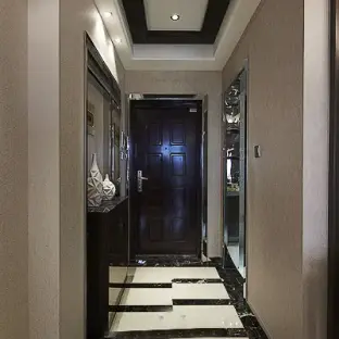 进门过道玄关装修效果图