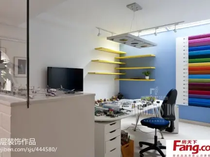 现代风格家庭实验室设计