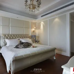 主卧室背景墙设计效果图