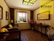 秦皇岛装修案例-中式古典-三居室
