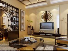 中式 家装-中式古典-三居室